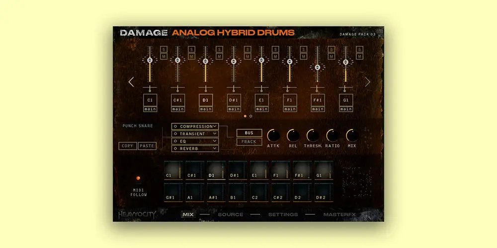 Heavyocity Analog Hybrid Drums